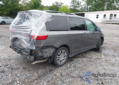 2018 Toyota Sienna Xle Premium 8 Passenger from USA, damaged, VIN 5TDYZ3DCXJS907898